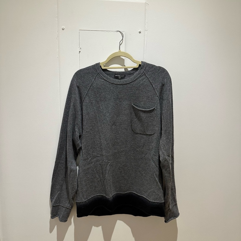 James Perse Gray Crewneck Sweater